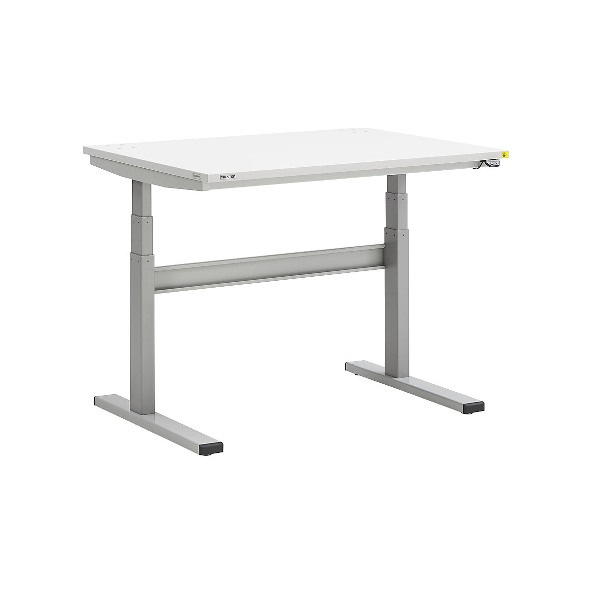 Work table, electric height adjustment – Treston, ESD model, WxD 1100 x 800 mm-5