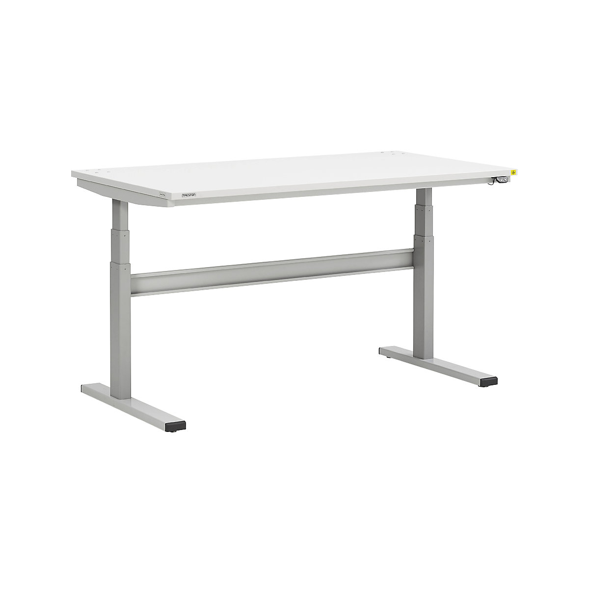 Work table, electric height adjustment – Treston, ESD model, WxD 1500 x 800 mm-8