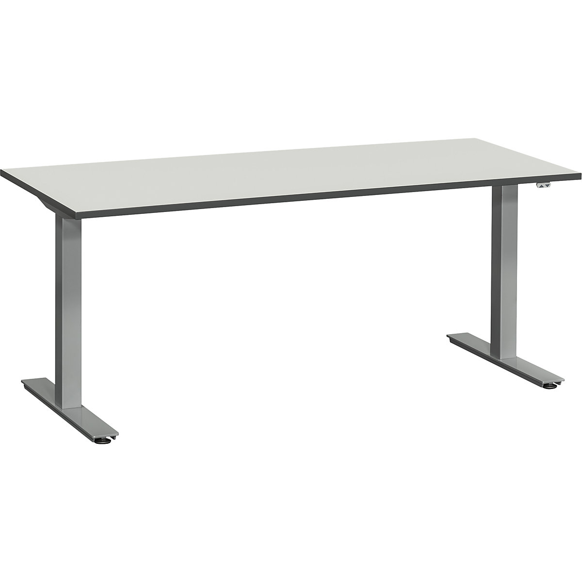 Work table, electric height adjustment – eurokraft basic, HPL tabletop, WxD 2000 x 800 mm-9