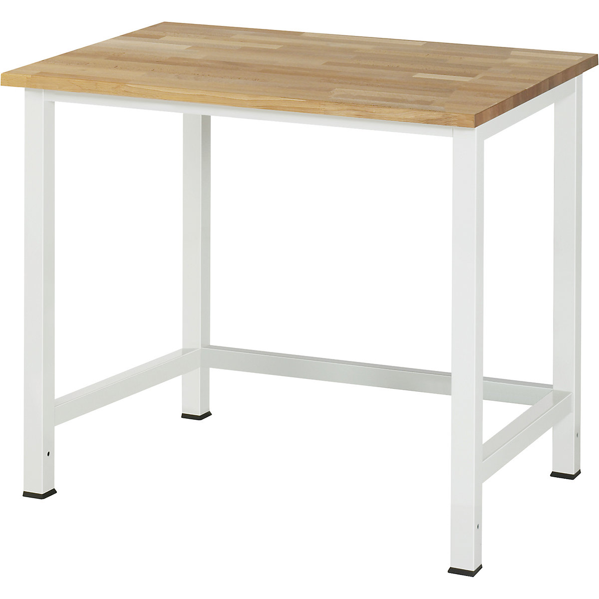 Work table for Series 900 workplace system – RAU, solid beech, width 1000 mm-4