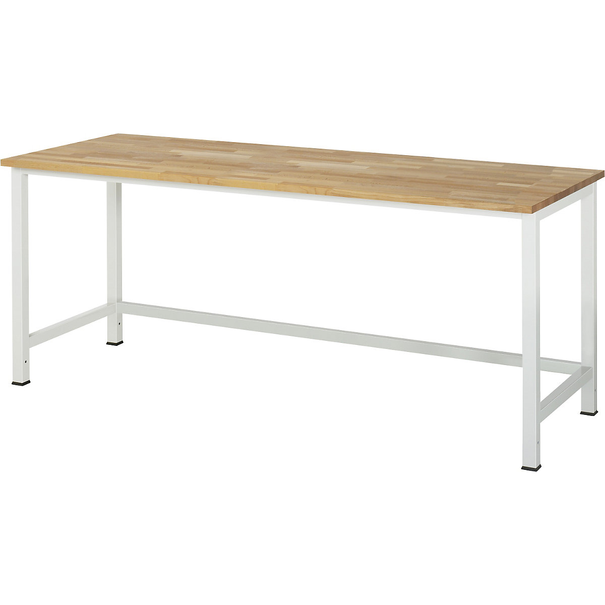 Work table for Series 900 workplace system – RAU, solid beech, width 2000 mm-6