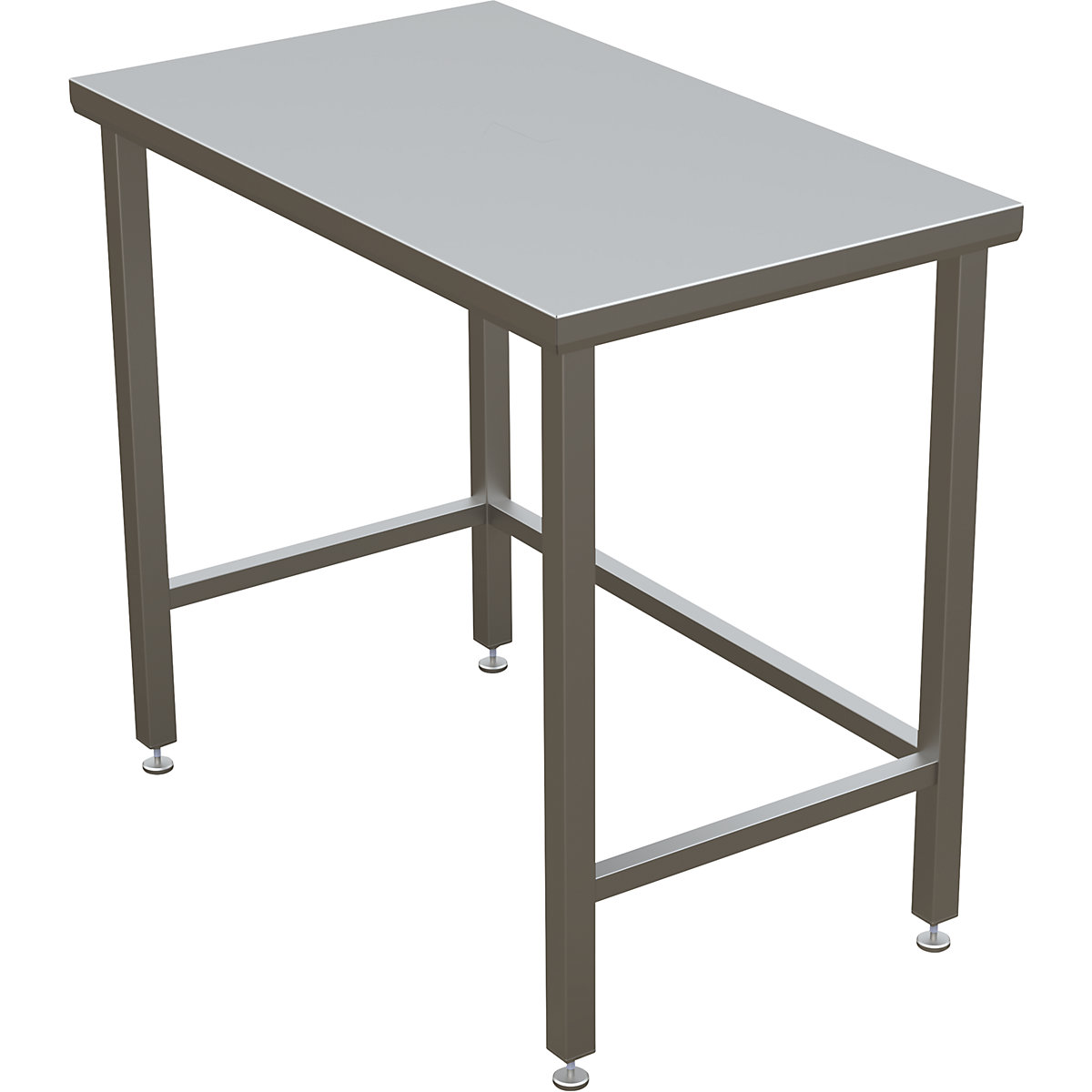 Cleanroom table with smooth worktop (Product illustration 2)-1