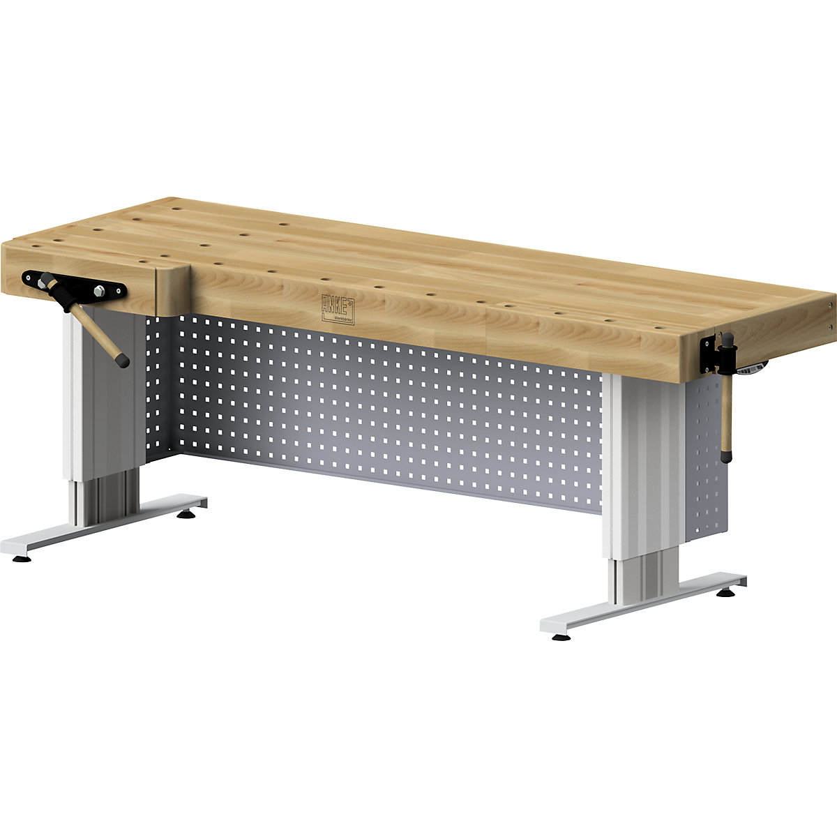 Professional planing bench, electrically height adjustable (Product illustration 6)-5