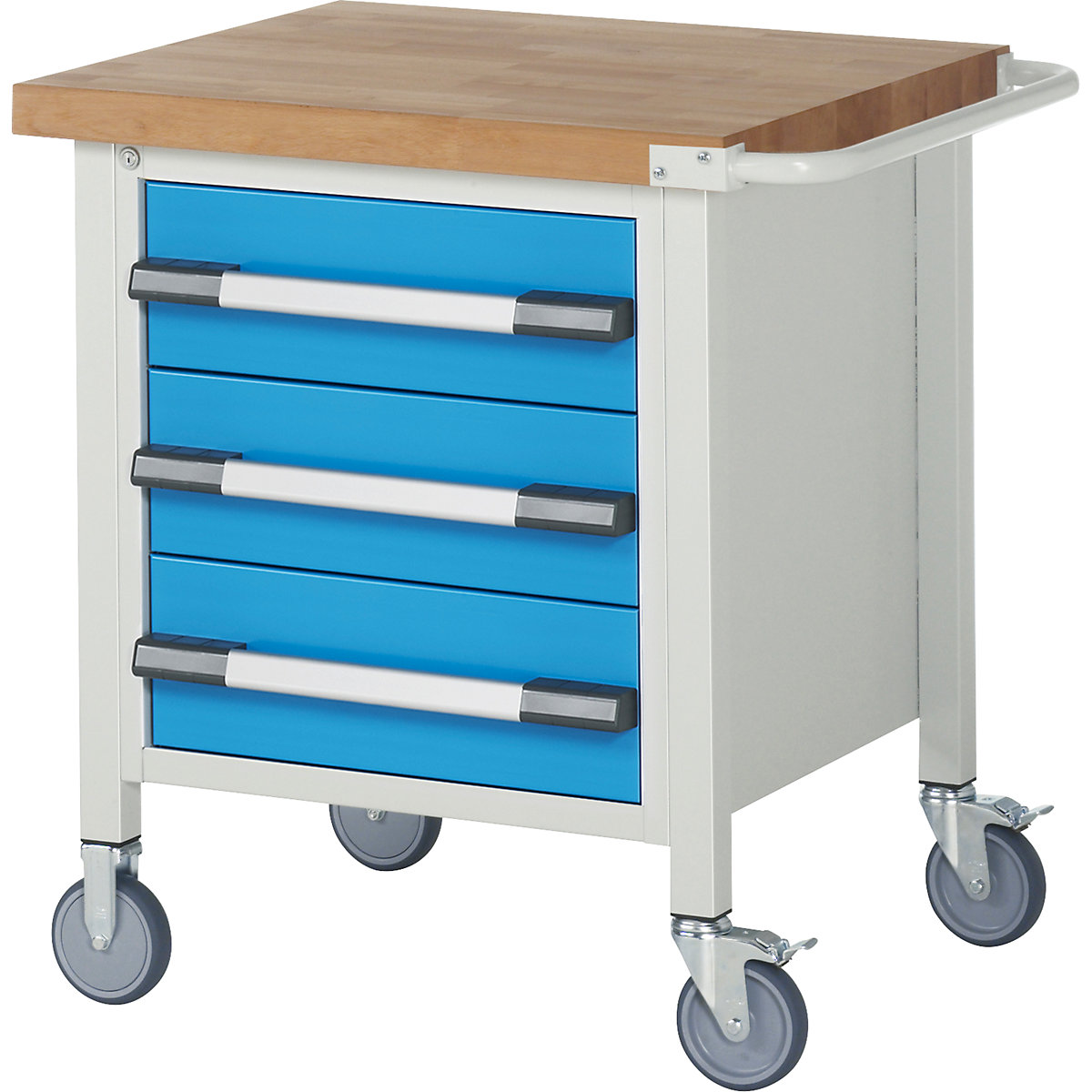 Series 8 mobile workbench, frame system - eurokraft pro