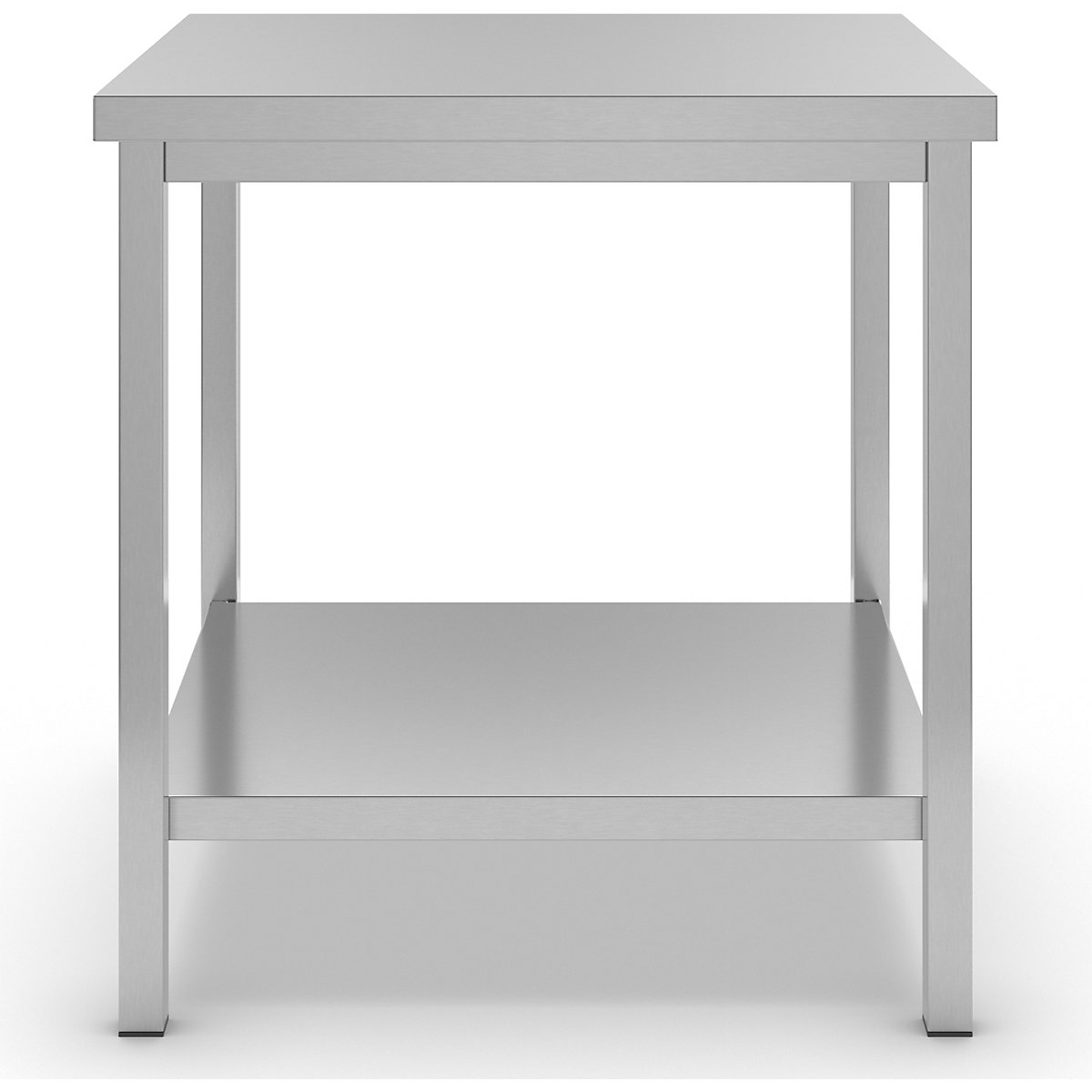 Stainless steel work table – eurokraft basic (Product illustration 5)-4