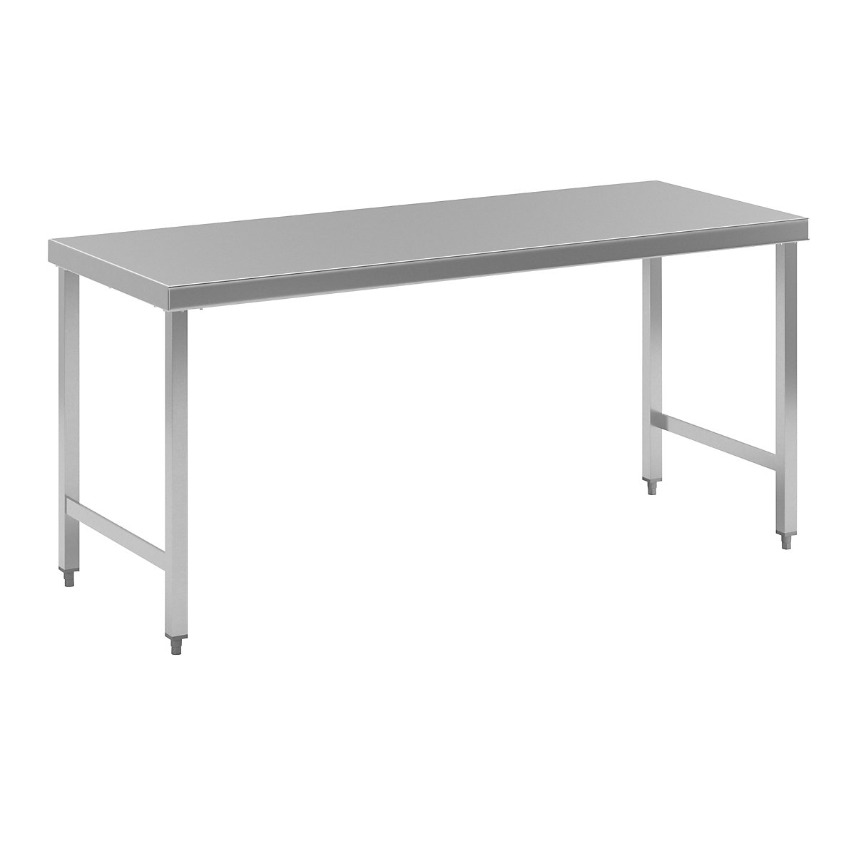 Stainless steel workbench, working height 850 mm, WxD 1800 x 700 mm, without shelf-11