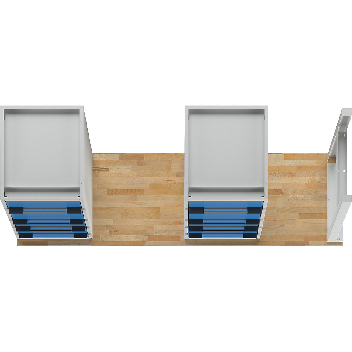 Workbench, Series 7000 modular system – eurokraft pro (Product illustration 2)-1