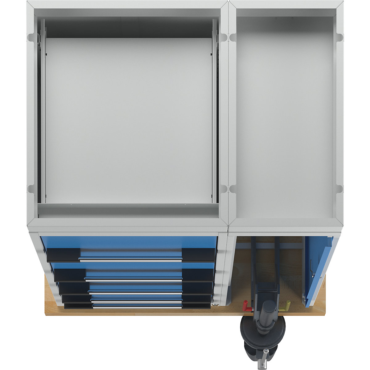 Workbench, Series 7 modular system – eurokraft pro (Product illustration 8)-7
