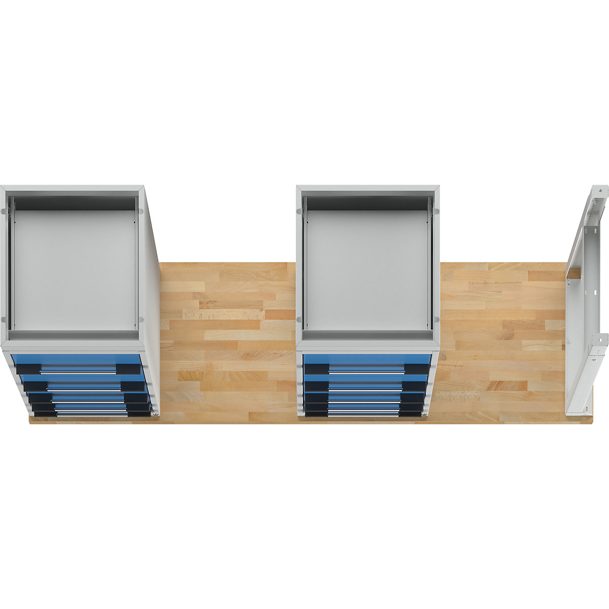 Workbench, Series 7 modular system – eurokraft pro (Product illustration 3)-2