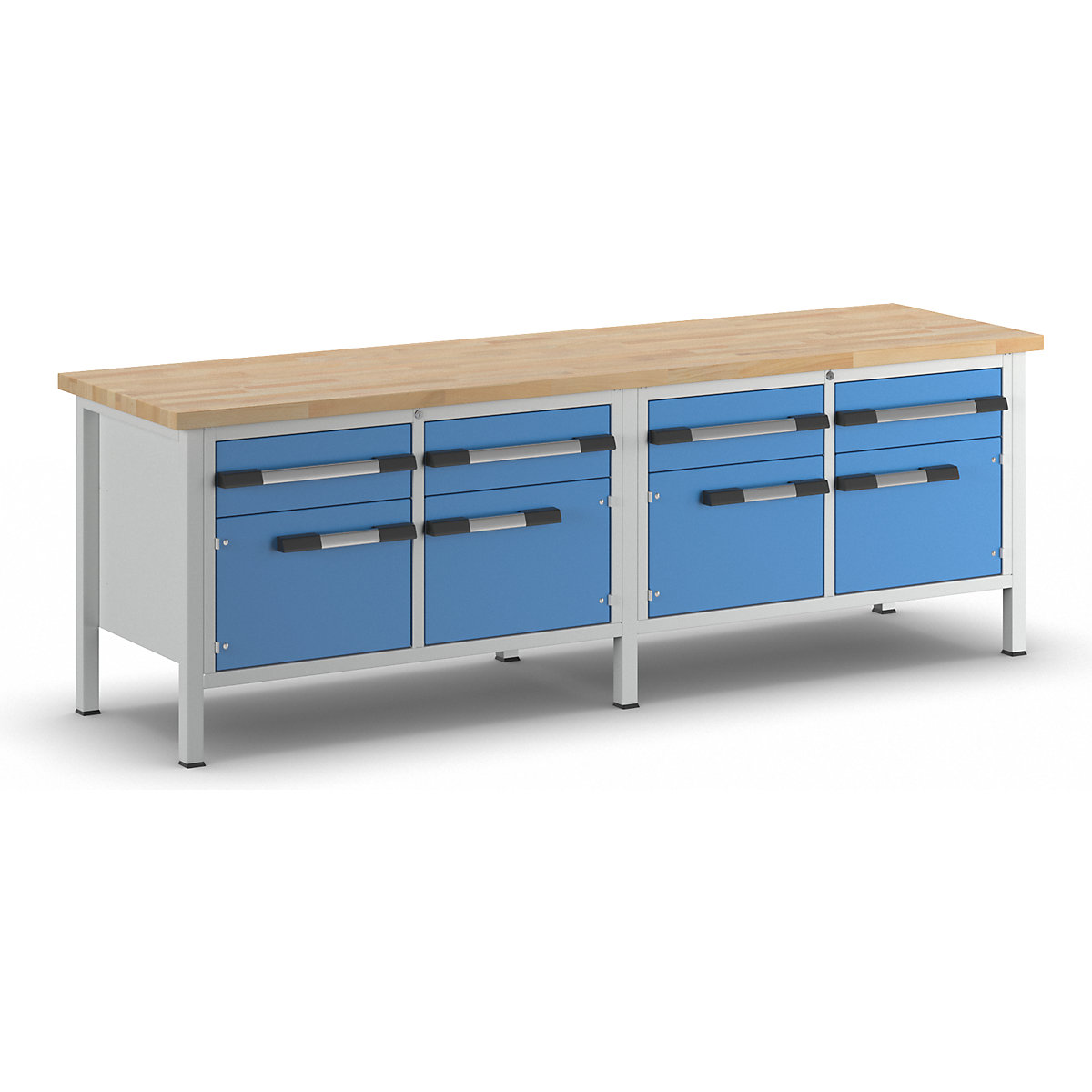 Workbench, Series 8000 frame construction - eurokraft pro