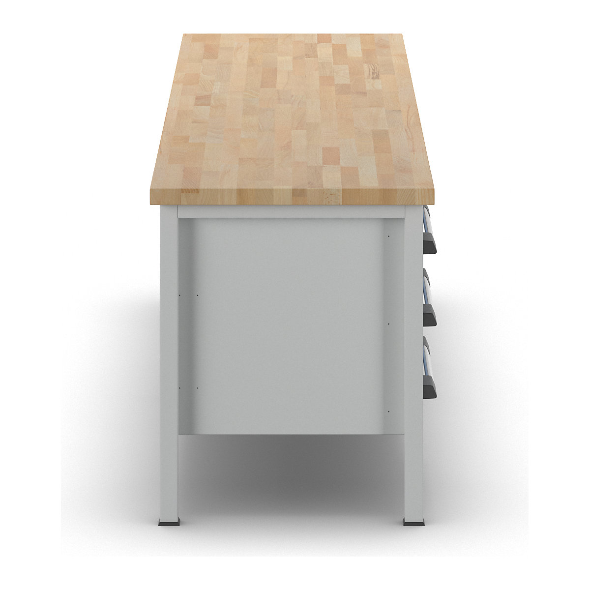 Workbench, Series 8000 frame construction – eurokraft pro (Product illustration 7)-6