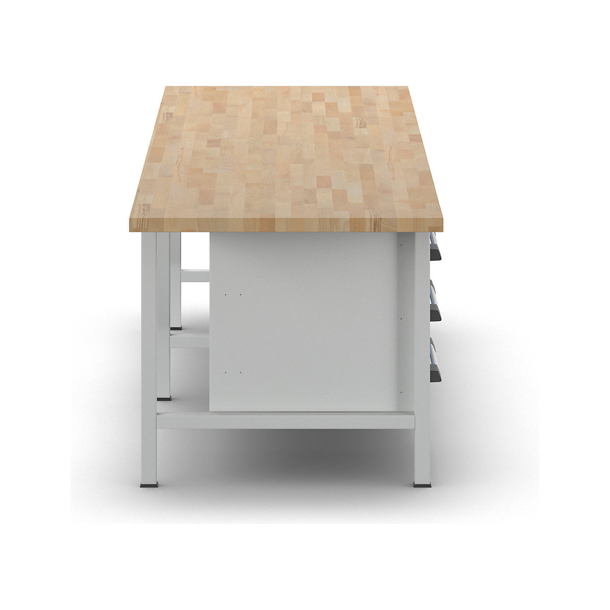 Workbench, Series 8000 frame construction – eurokraft pro (Product illustration 4)-3