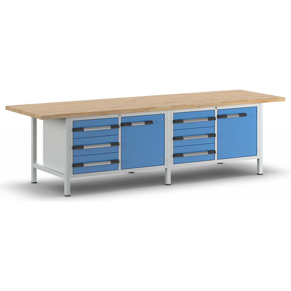 Workbench, Series 8000 frame construction - eurokraft pro