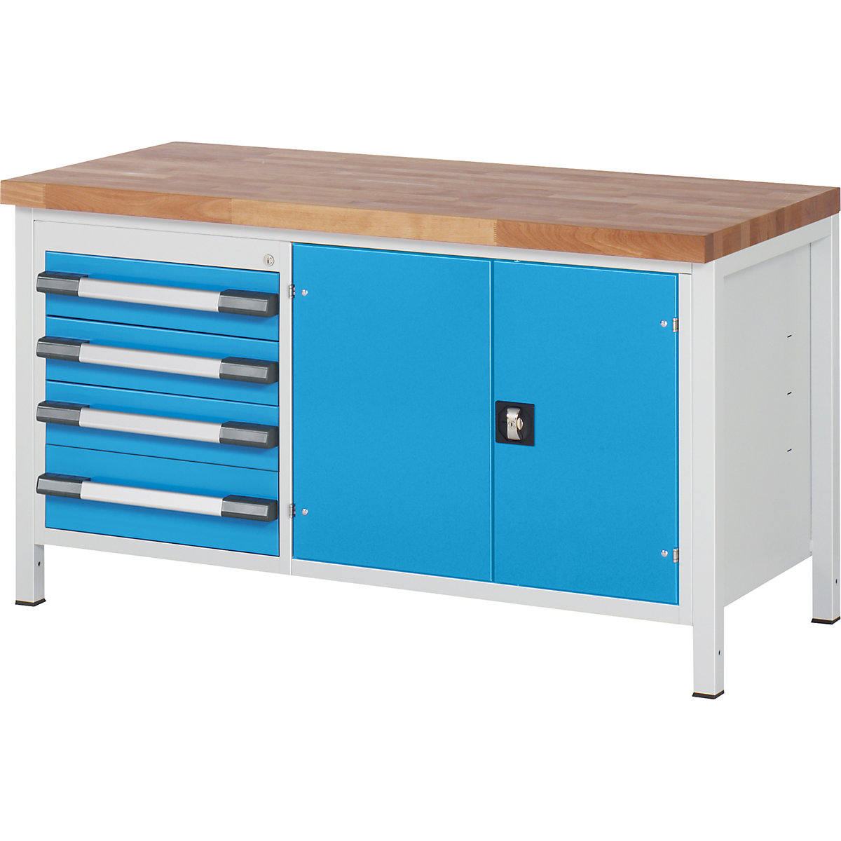 Workbench, Series 8000 frame construction - eurokraft pro