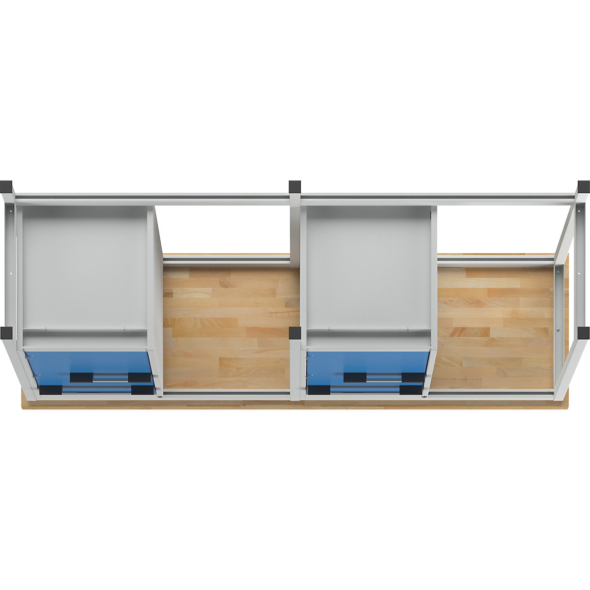 Workbench, Series 8 frame construction – eurokraft pro (Product illustration 5)-4