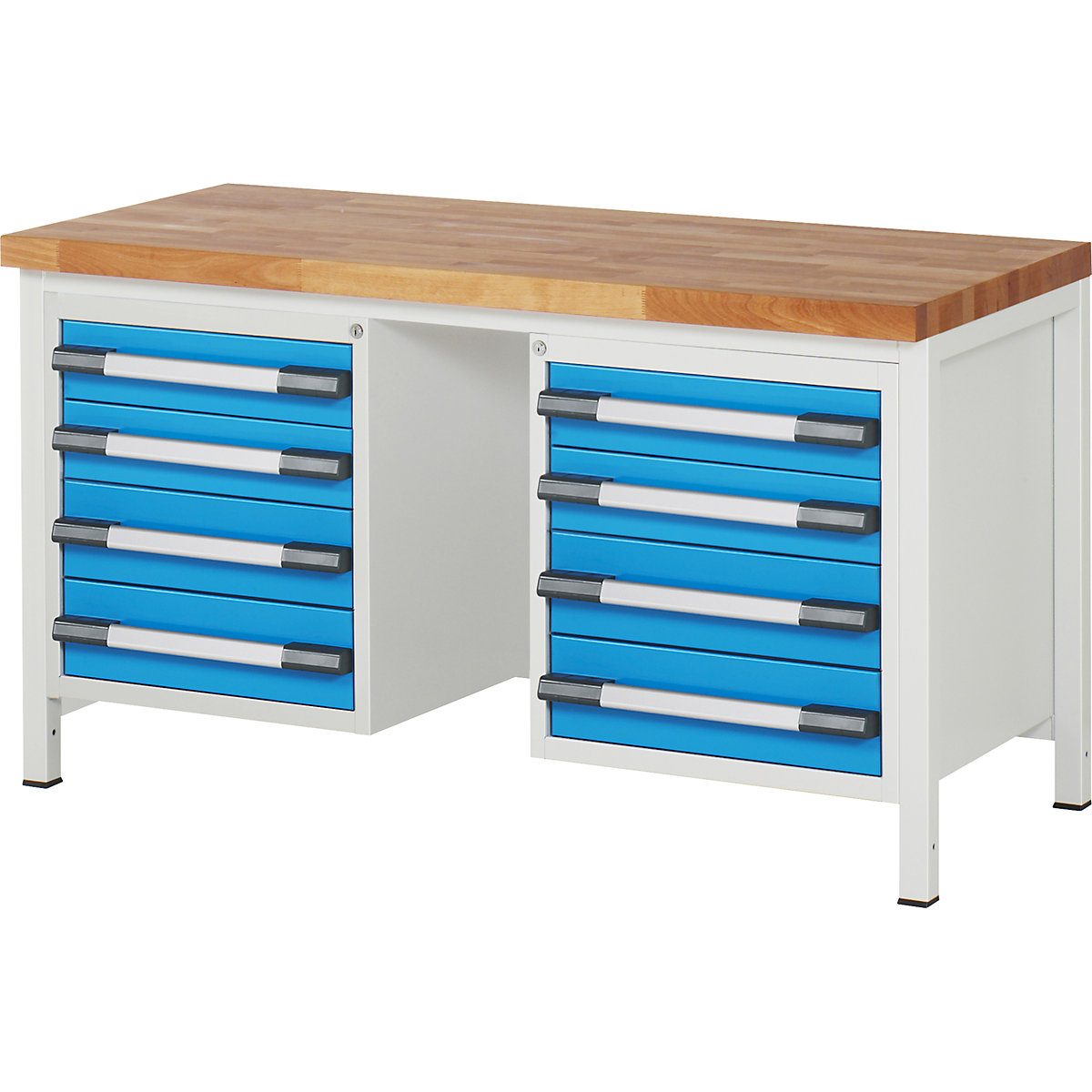 Workbench, Series 8 frame construction – eurokraft pro (Product illustration 4)-3