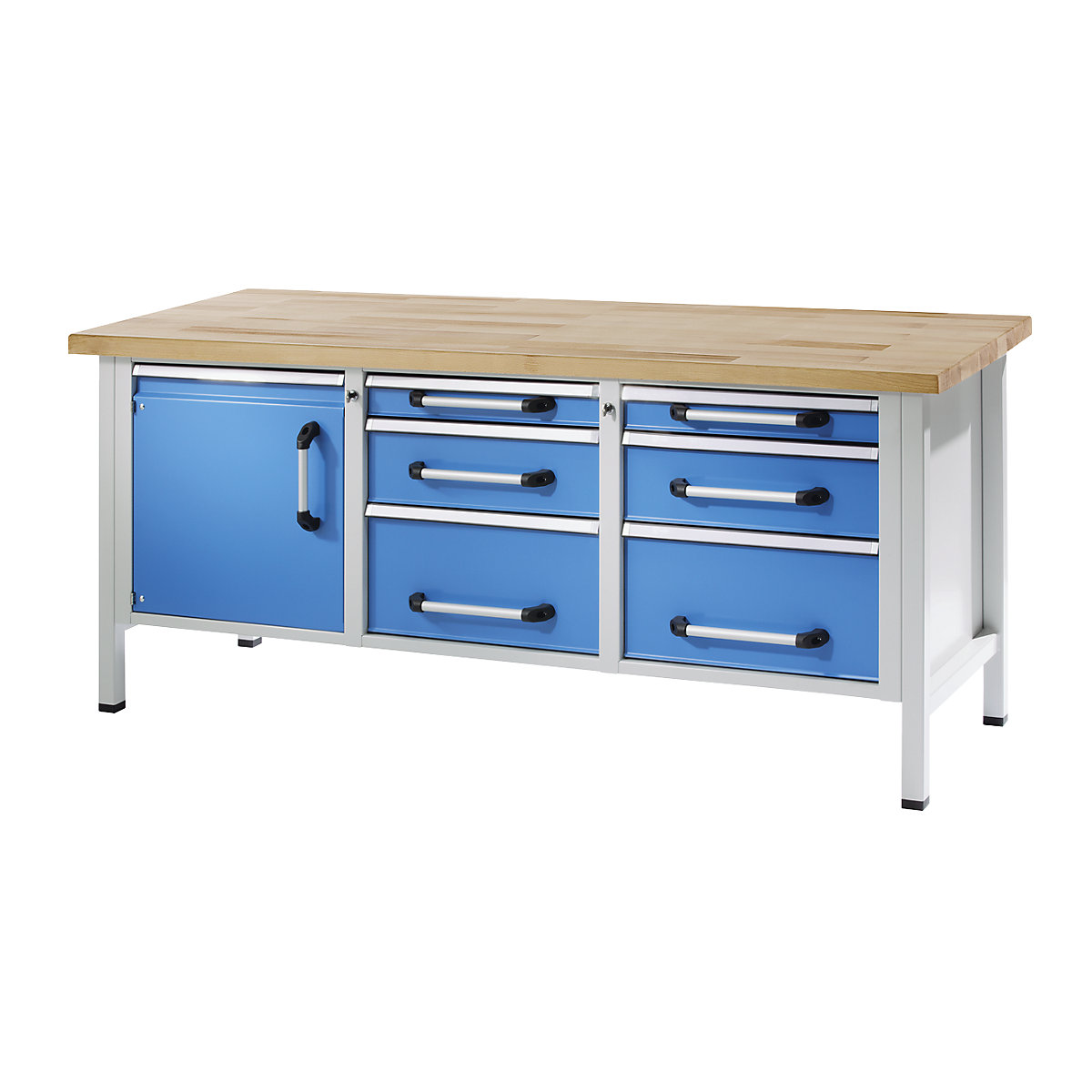 Workbench, frame construction – eurokraft pro