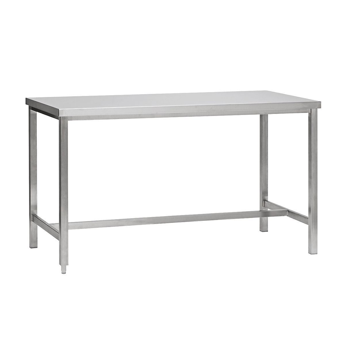 Workbench made of chrome nickel steel – eurokraft basic (Product illustration 41)-40