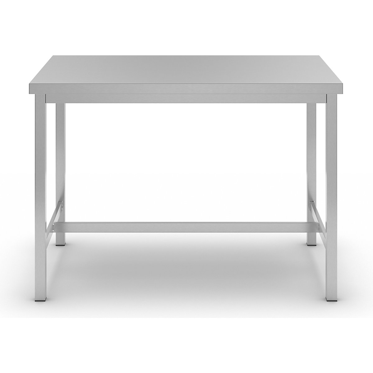 Workbench made of chrome nickel steel – eurokraft basic (Product illustration 32)-31