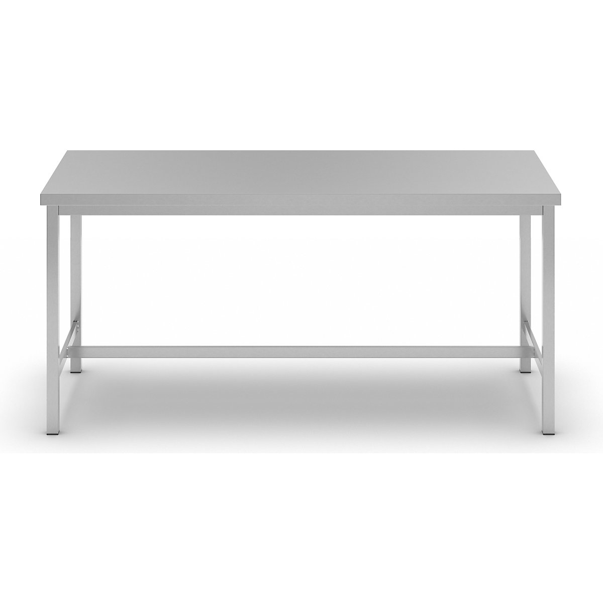 Workbench made of chrome nickel steel – eurokraft basic (Product illustration 24)-23