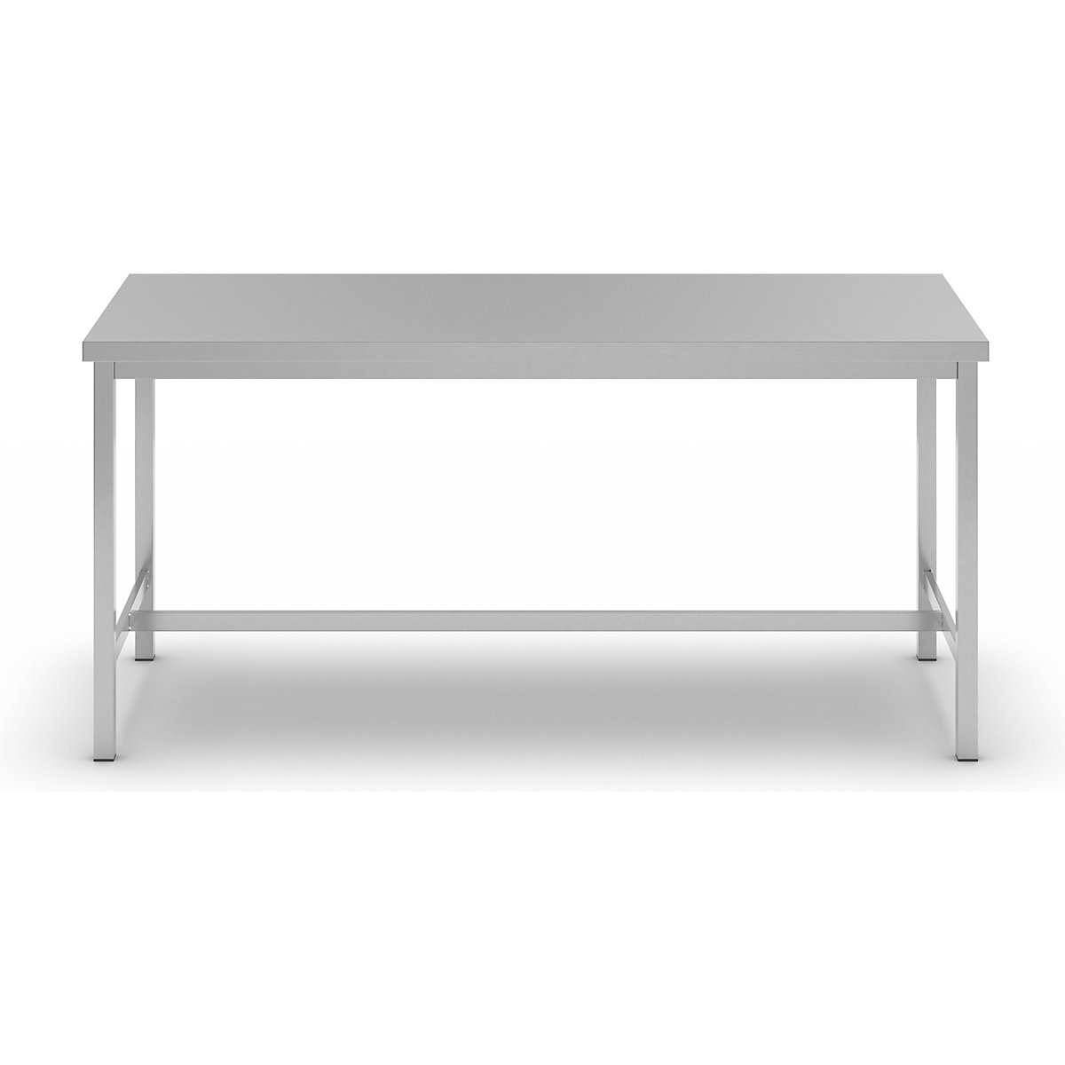Workbench made of chrome nickel steel – eurokraft basic (Product illustration 26)-25