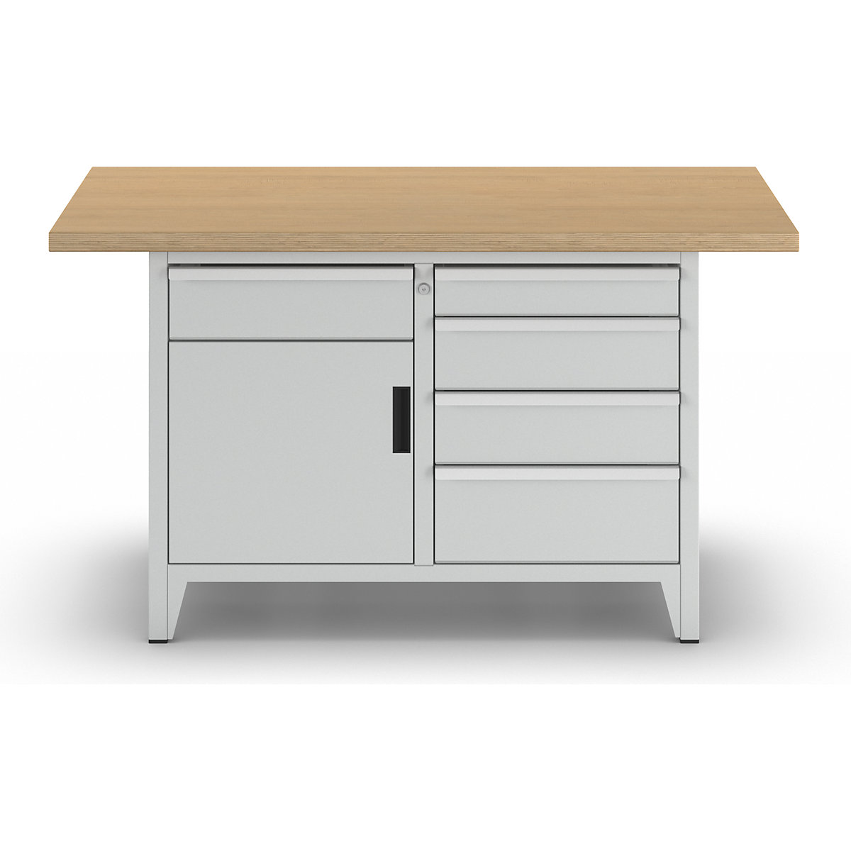 Workbench width 1500 mm, frame construction – LISTA (Product illustration 2)-1