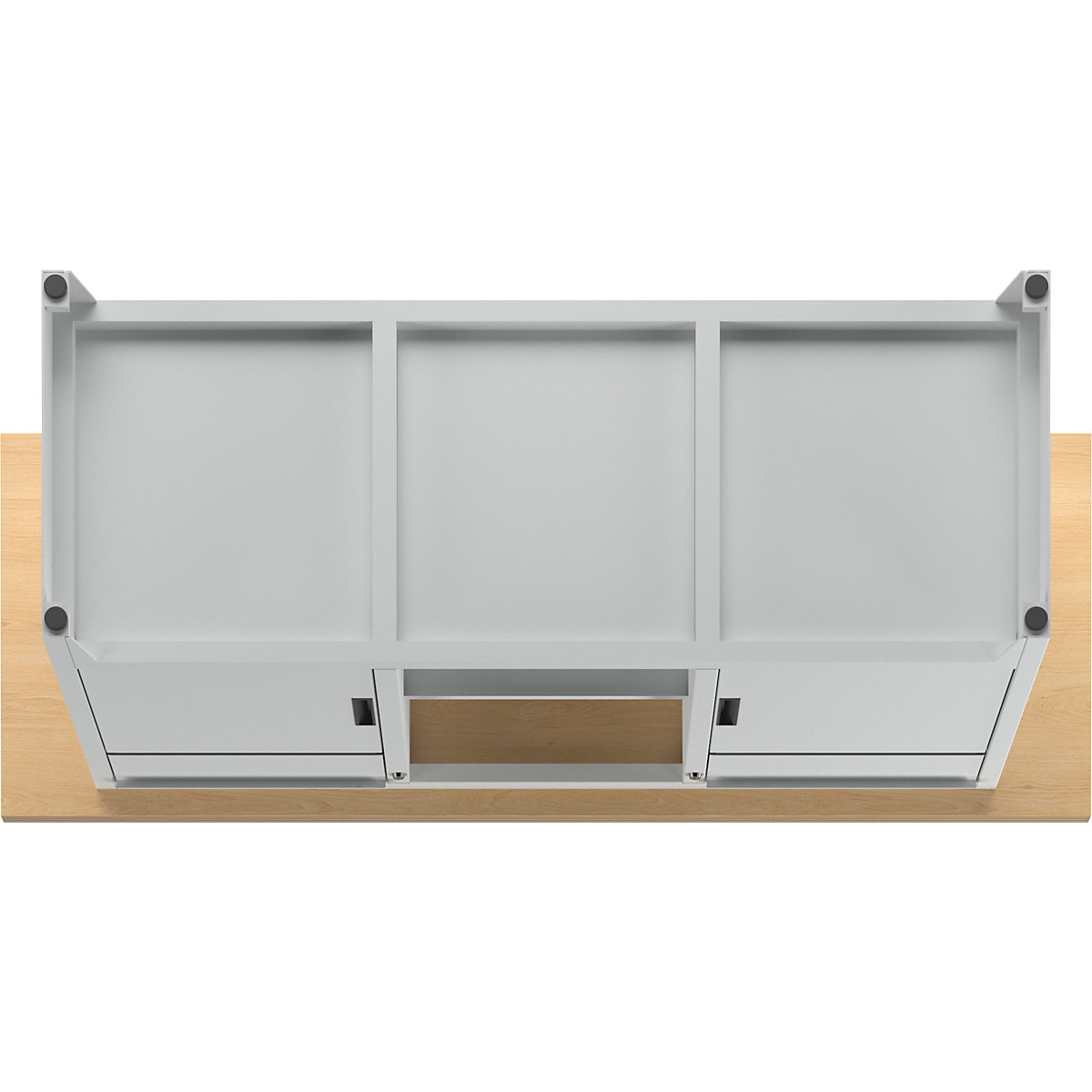 Workbench width 2000 mm, frame construction – LISTA (Product illustration 10)-9