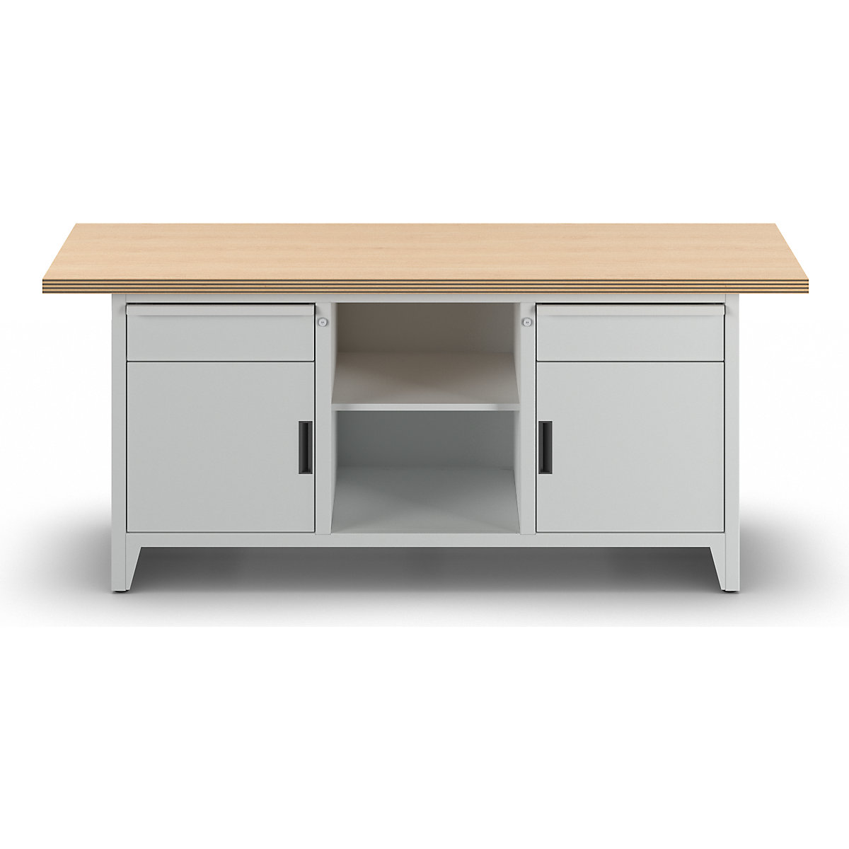 Workbench width 2000 mm, frame construction – LISTA (Product illustration 6)-5