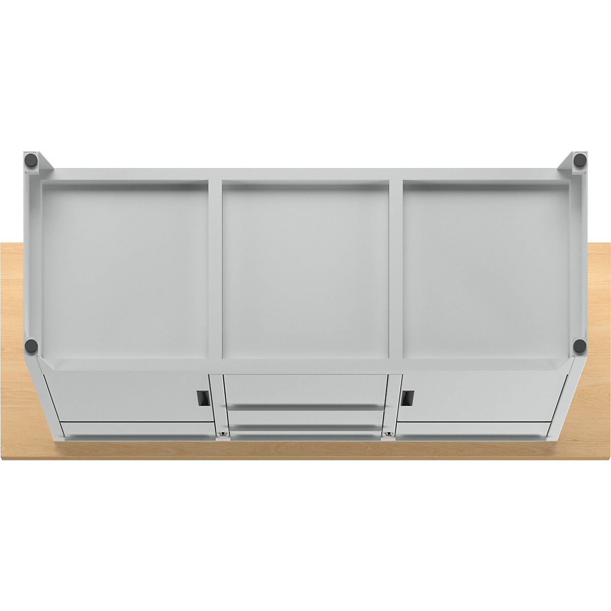 Workbench width 2000 mm, frame construction – LISTA (Product illustration 8)-7