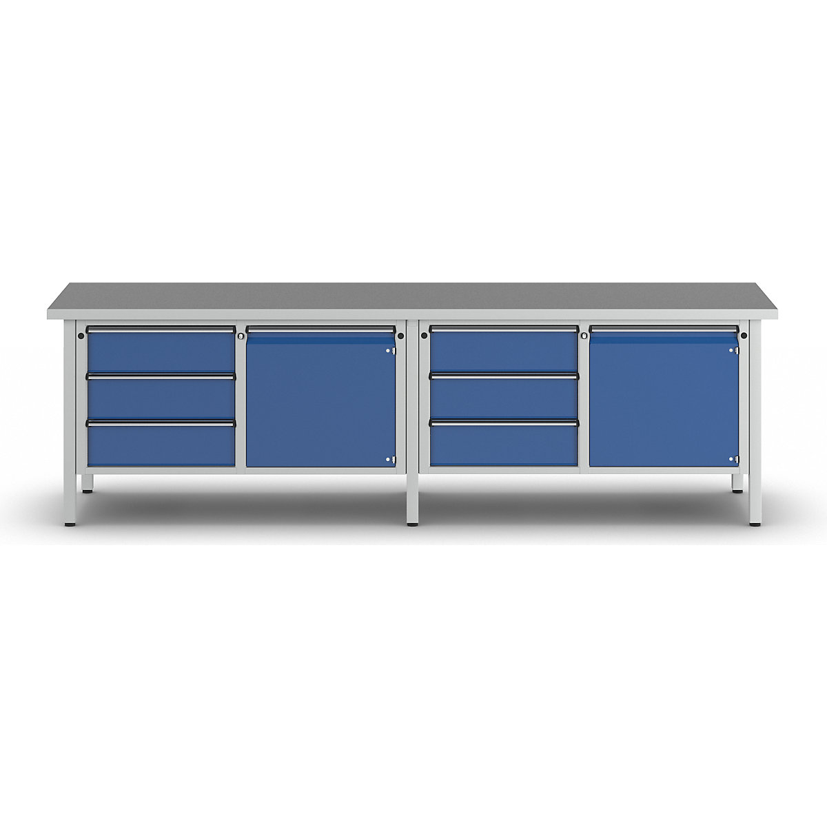 Workbench width 2800 mm, frame construction – ANKE (Product illustration 22)-21