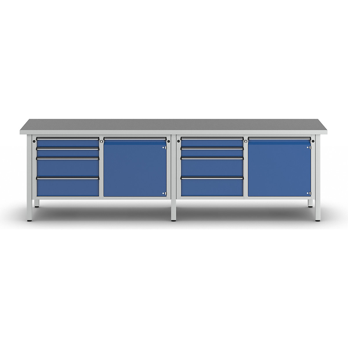 Workbench width 2800 mm, frame construction – ANKE (Product illustration 22)-21