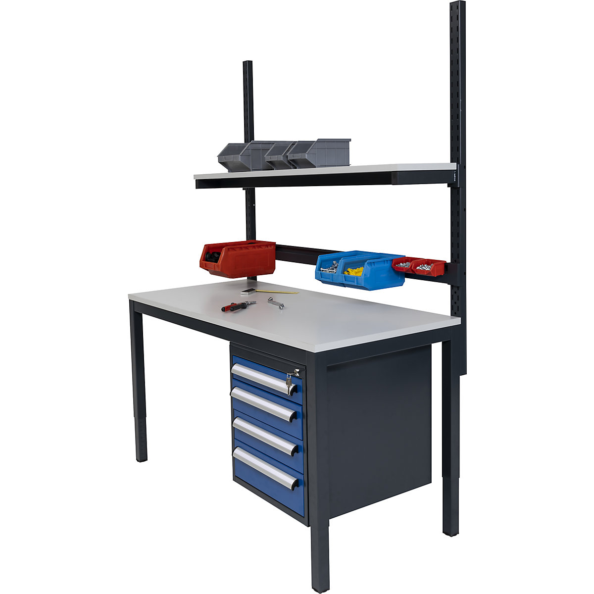 Height adjustable work table – eurokraft basic (Product illustration 8)