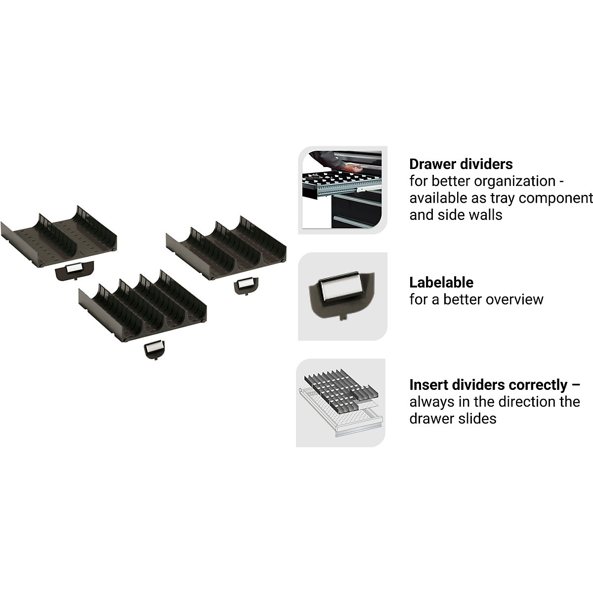 ESD drawer divider – LISTA (Product illustration 3)-2