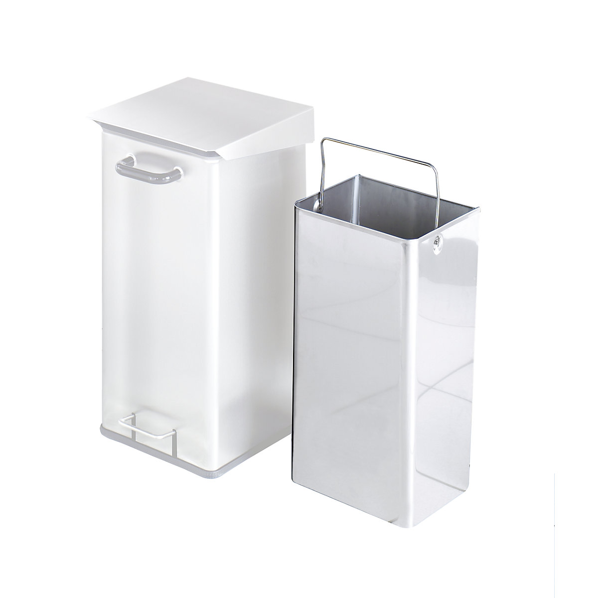 Inner container for cleanroom waste collector