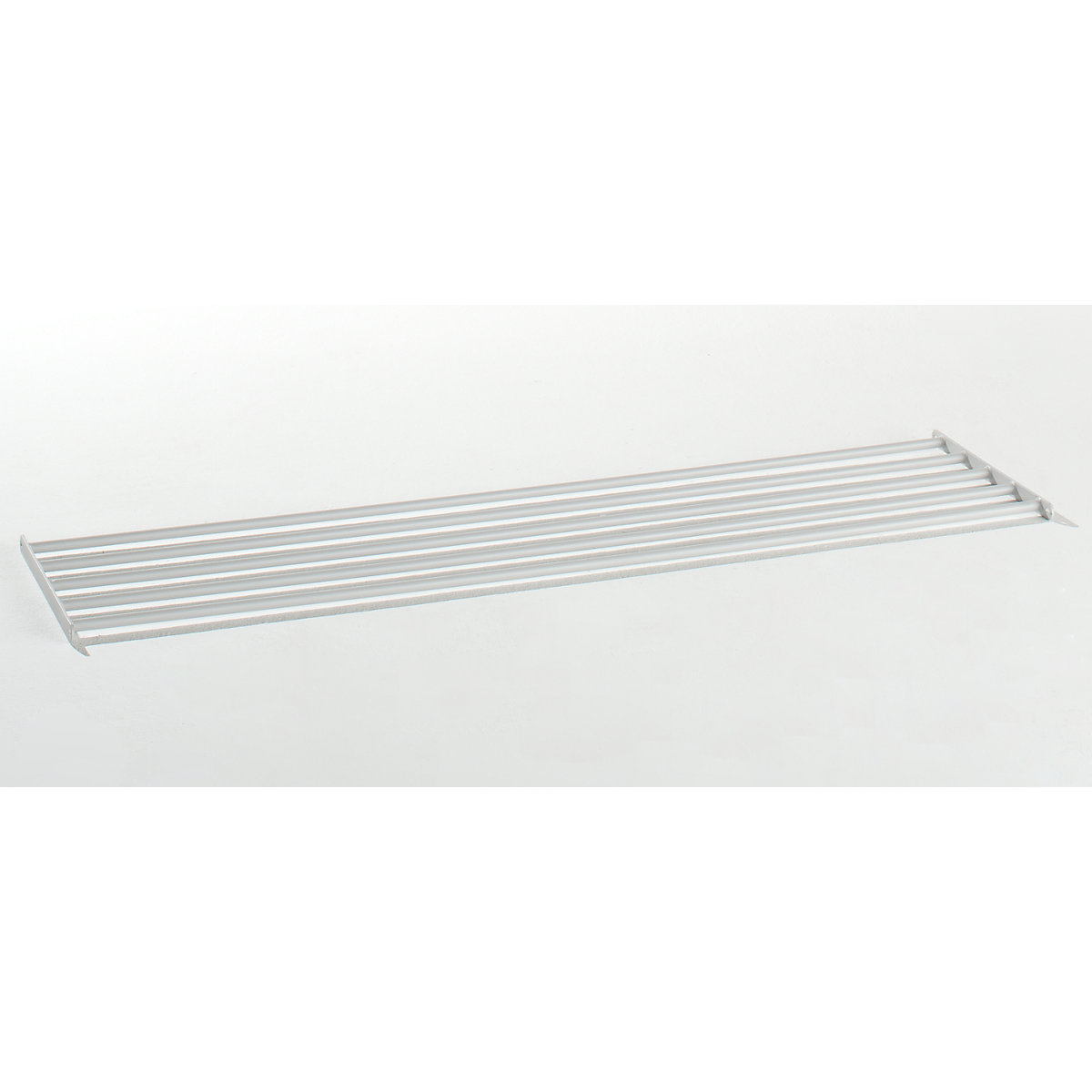 Shoe shelf for eurokraft basic changing room bench