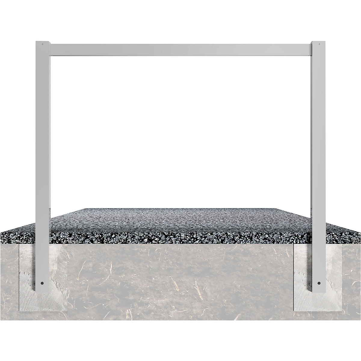 Access barrier, welded – Schake (Product illustration 2)-1