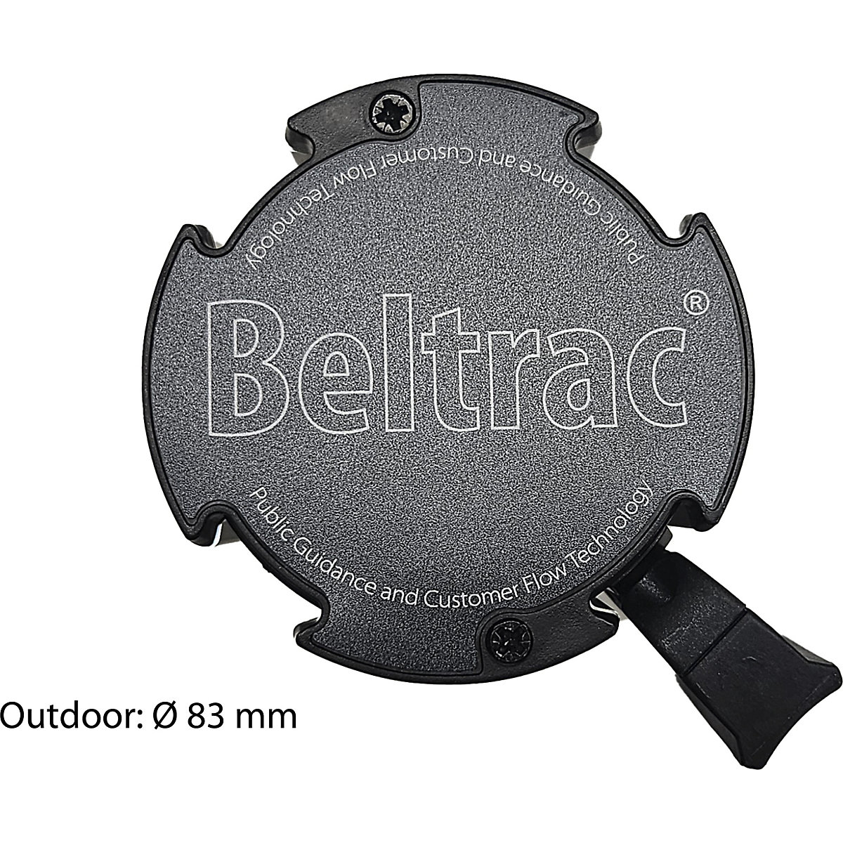 Belt post made of plastic (Product illustration 4)-3