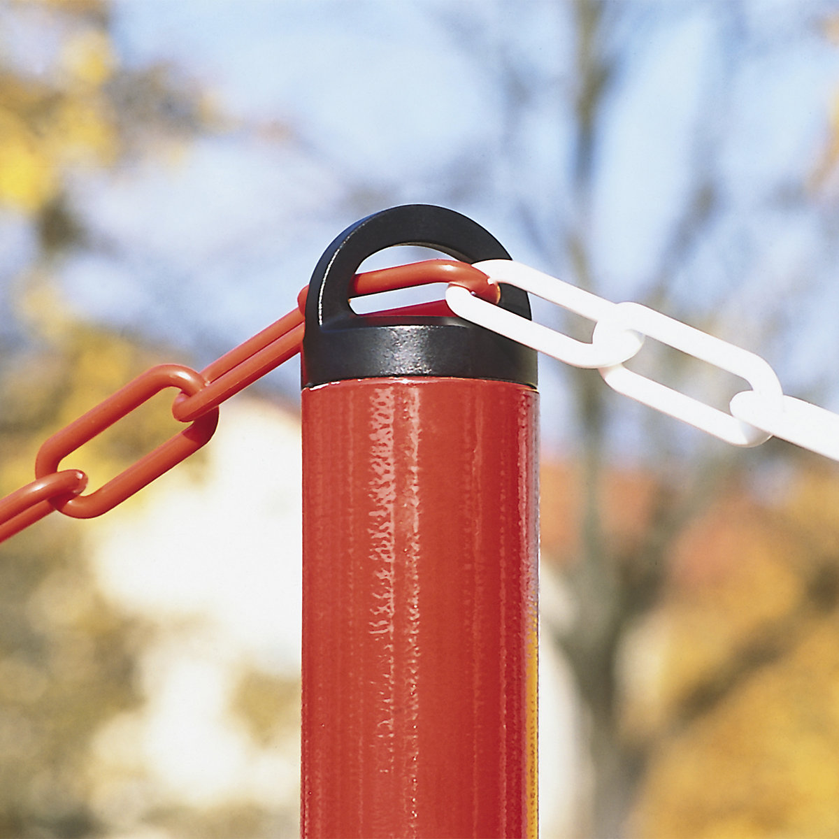 Chain stand with steel post – Moravia (Product illustration 5)-4