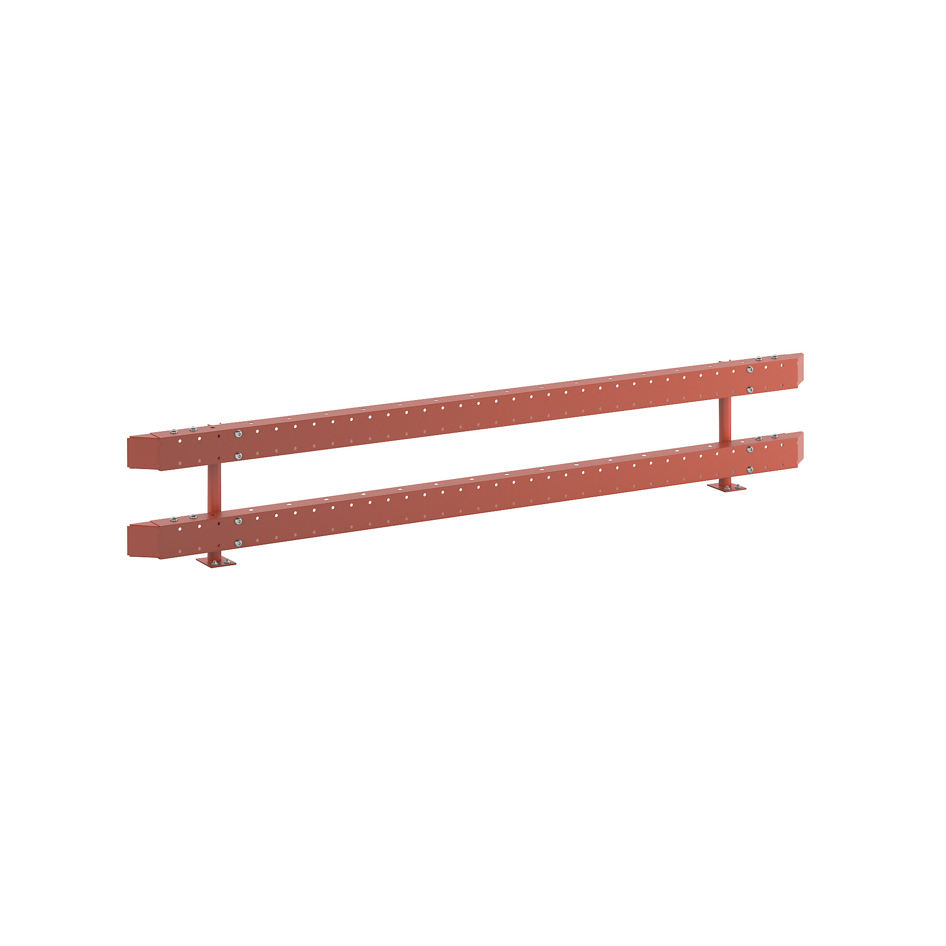 Collision protection for Space pallet racking: HxW 400 x 1100 mm ...