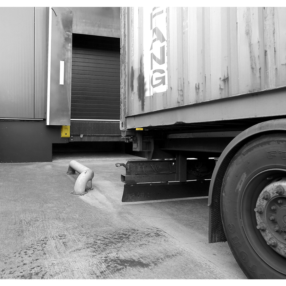 Collision protection, loading ramp – Boplan (Product illustration 5)-4