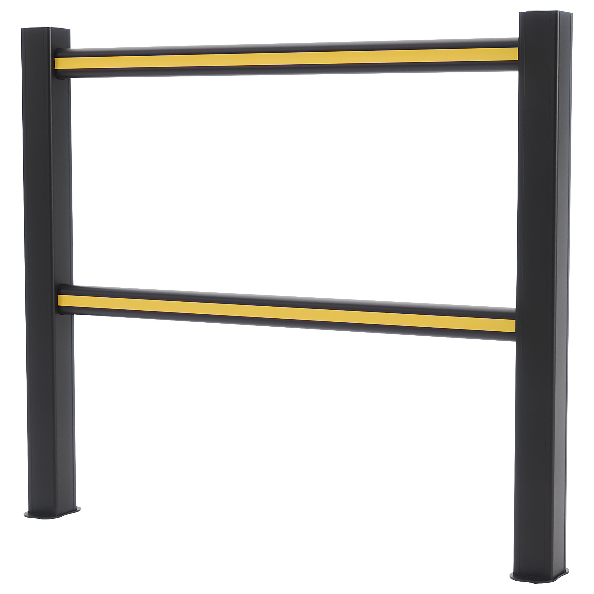 Flex Core Railing Flex Impact® HD Light safety railing – Boplan: black posts – black ...