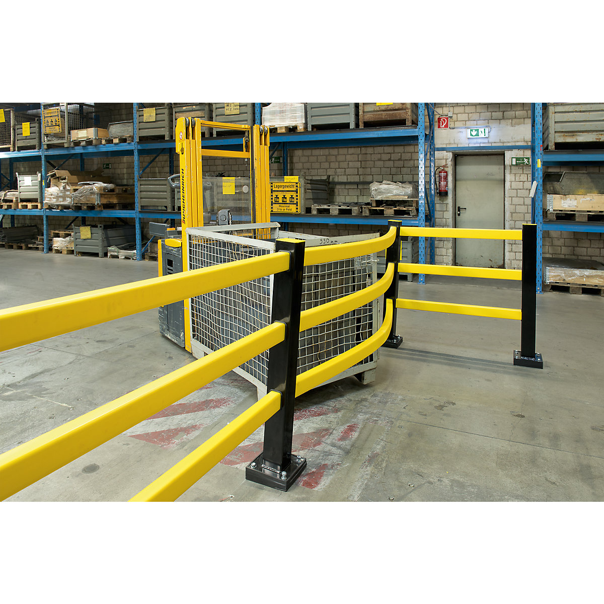 Impact Protection Railing Hybrid – Black Bull (Product illustration 3)-2