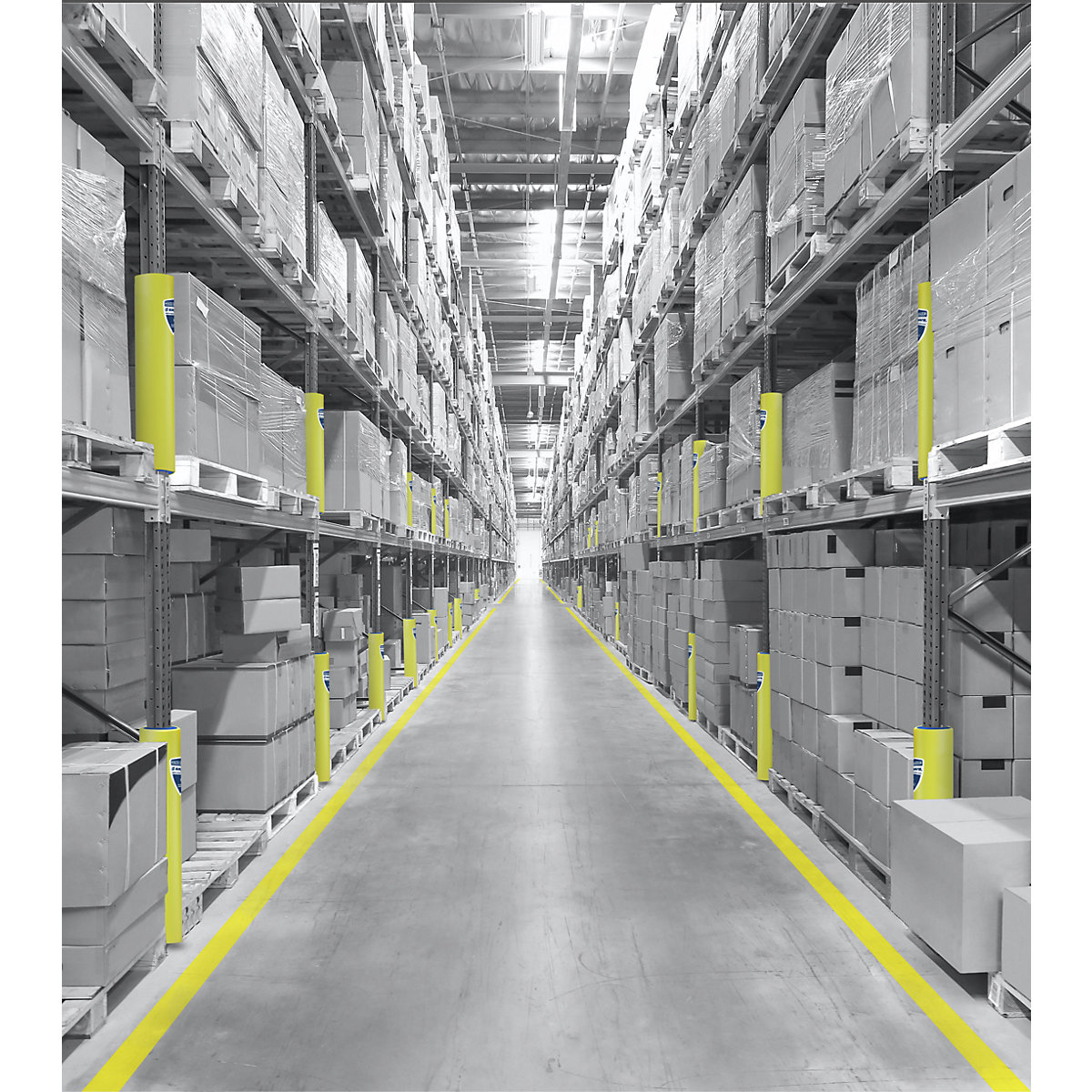 Impact protection for pallet racking – Ampere Rack Mammut (Product illustration 2)-1