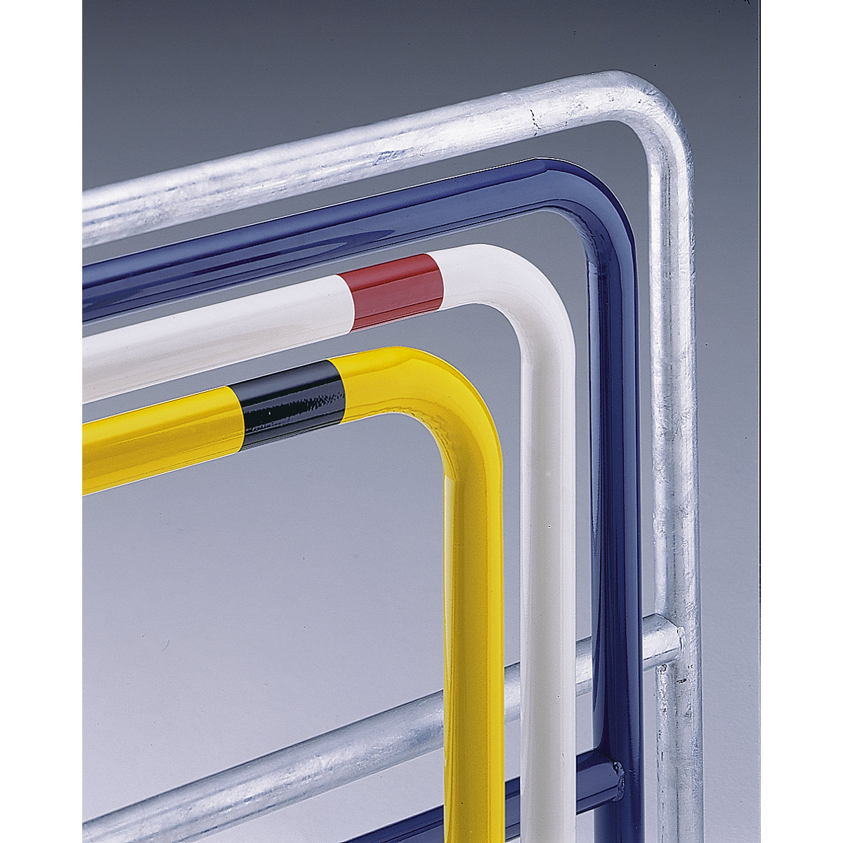 Safety barrier, sheet steel, Ø 42 mm (Product illustration 4)-3