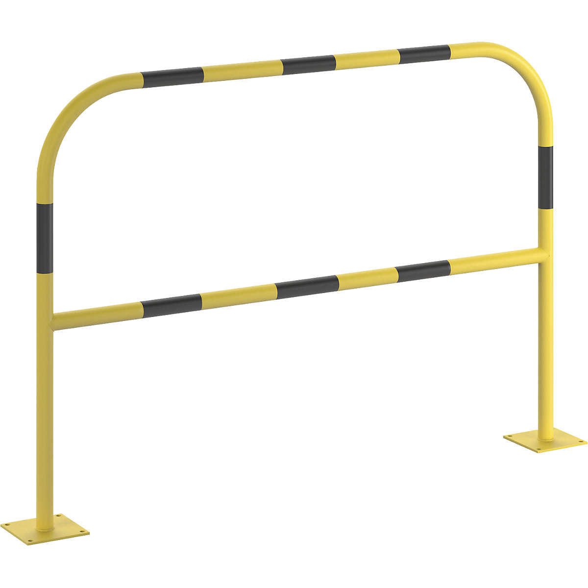Safety barrier, sheet steel, Ø 42 mm