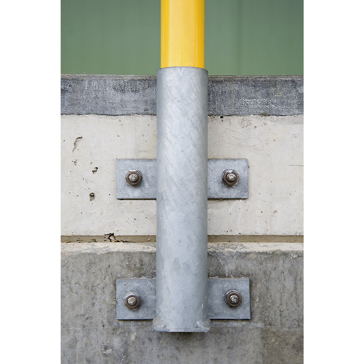 Safety barrier, steel, Ø 48 mm – Moravia (Product illustration 2)-1