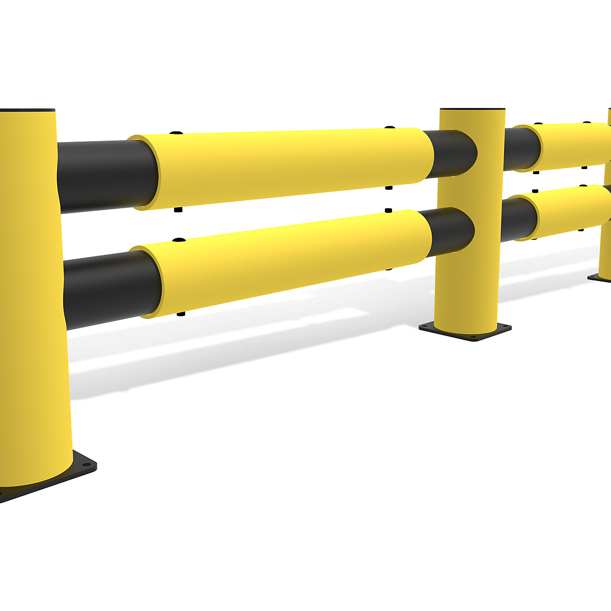 Safety railing, flexible plastic – d-flexx (Product illustration 4)-3