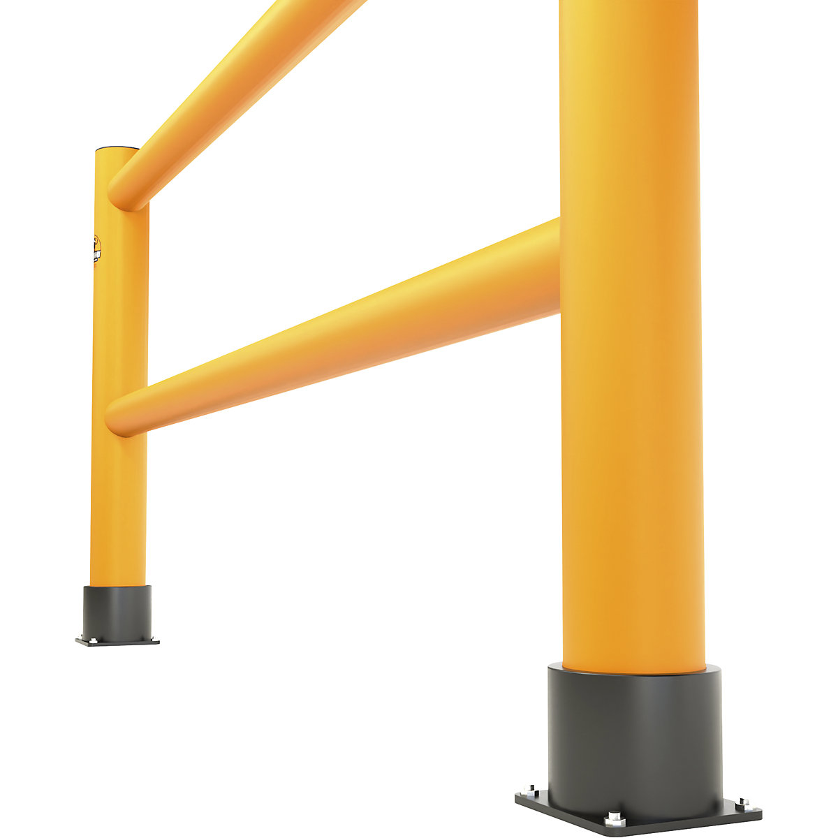 Safety railing, handrail – Ampere Rack Mammut (Product illustration 3)-2