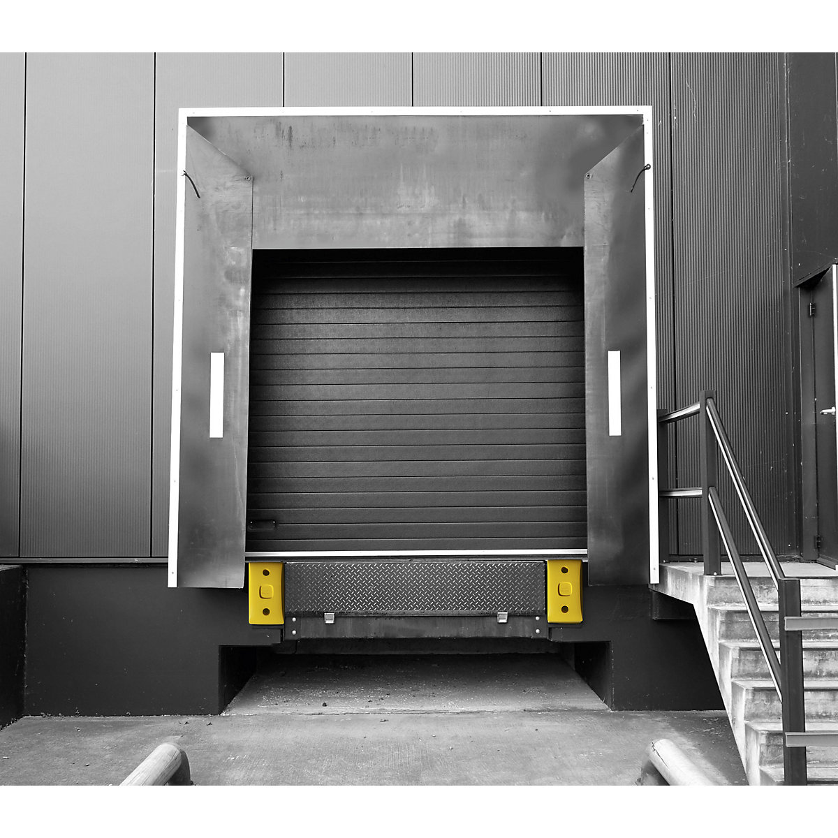 Collision protection, loading ramp – Boplan (Product illustration 4)-3