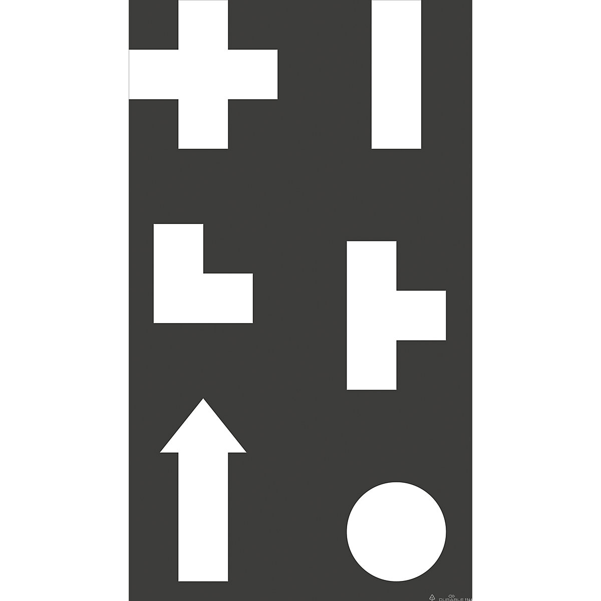 DURALINE® logistics floor marking stencil set – DURABLE (Product illustration 7)-6